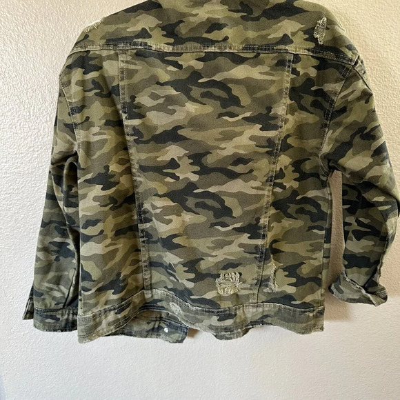 No Boundaries Camo Women's‎ Jacket   Size Small (3-5) - Picture 6 of 7
